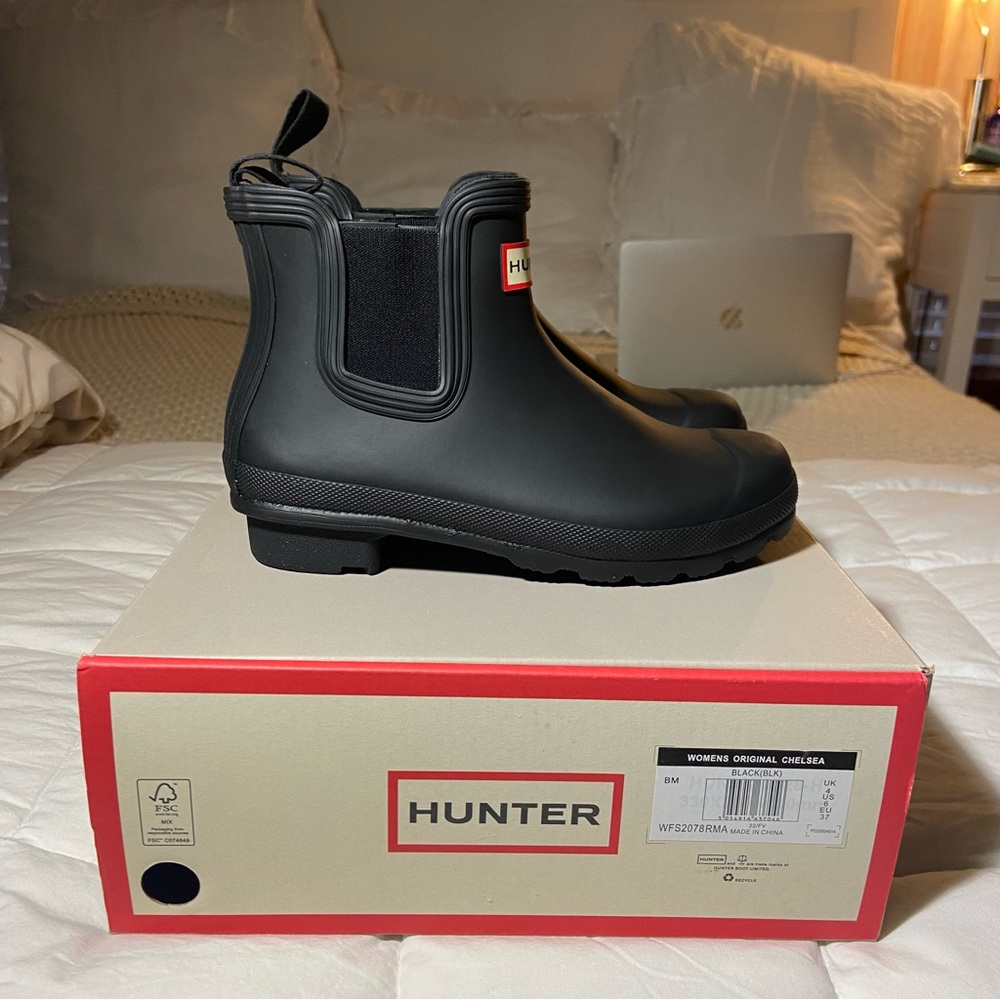 Hunter Original Waterproof Chelsea Rain Boot